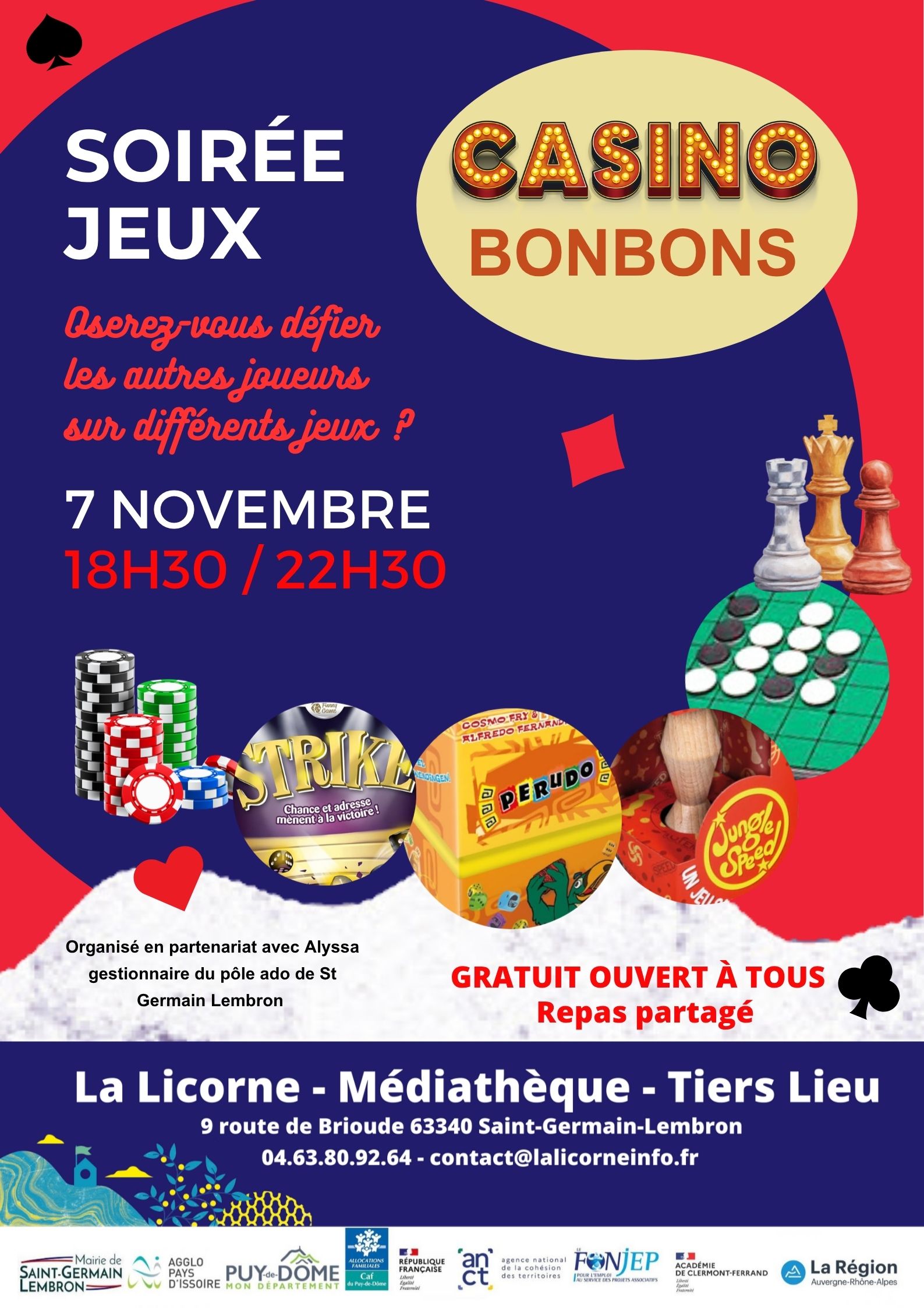 soirée jeux