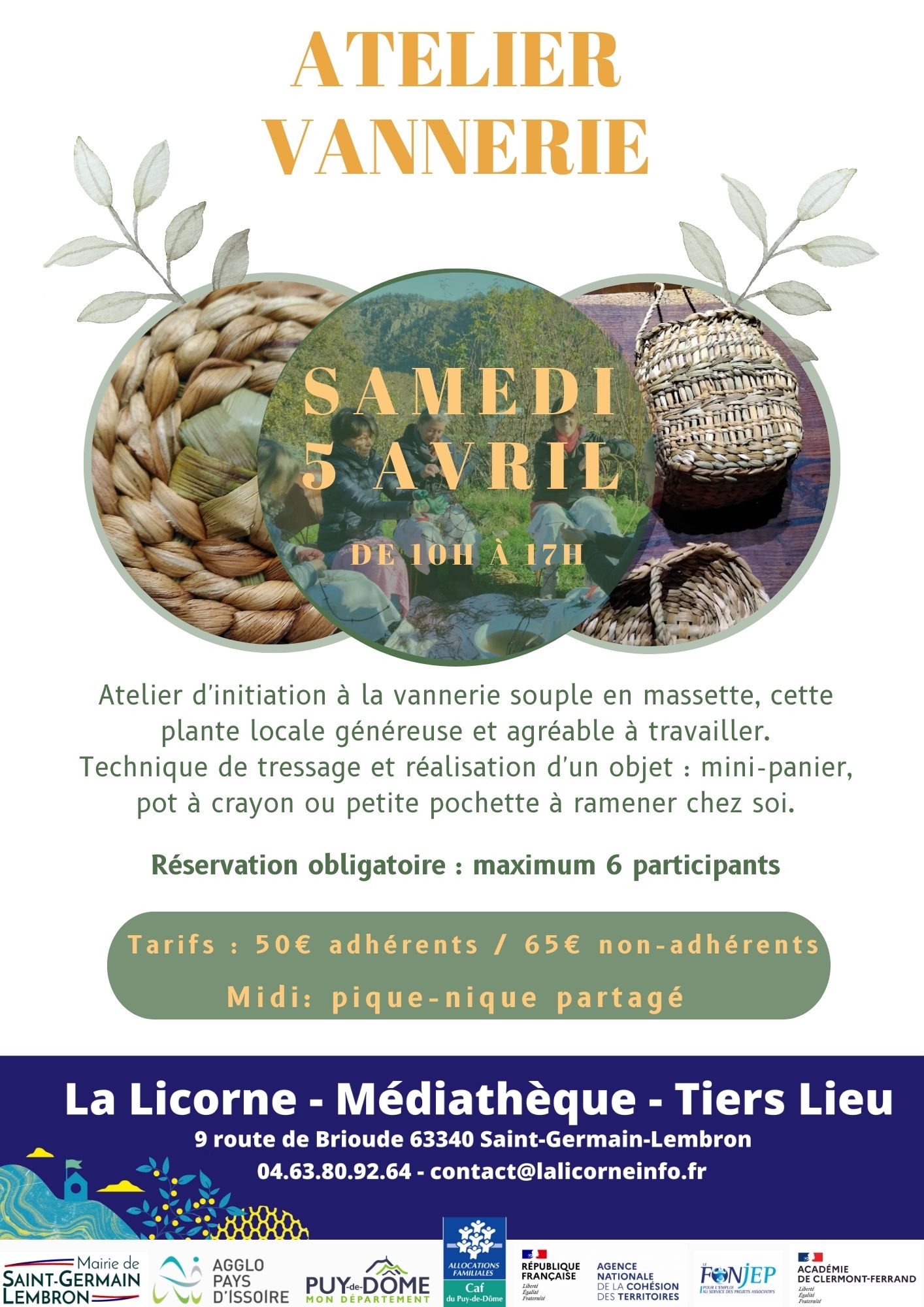 atelier de vannerie