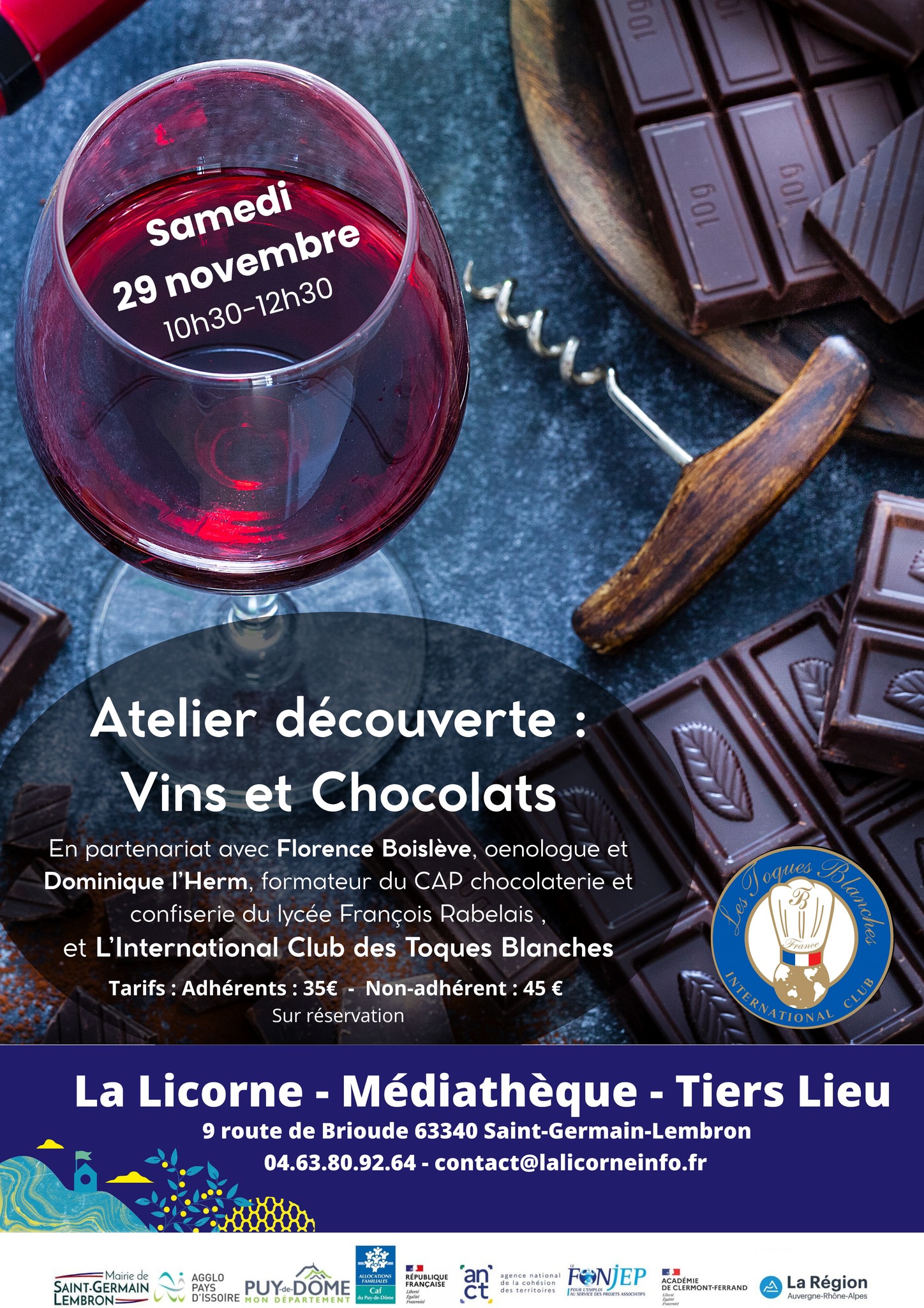 ateliers d'oenologie